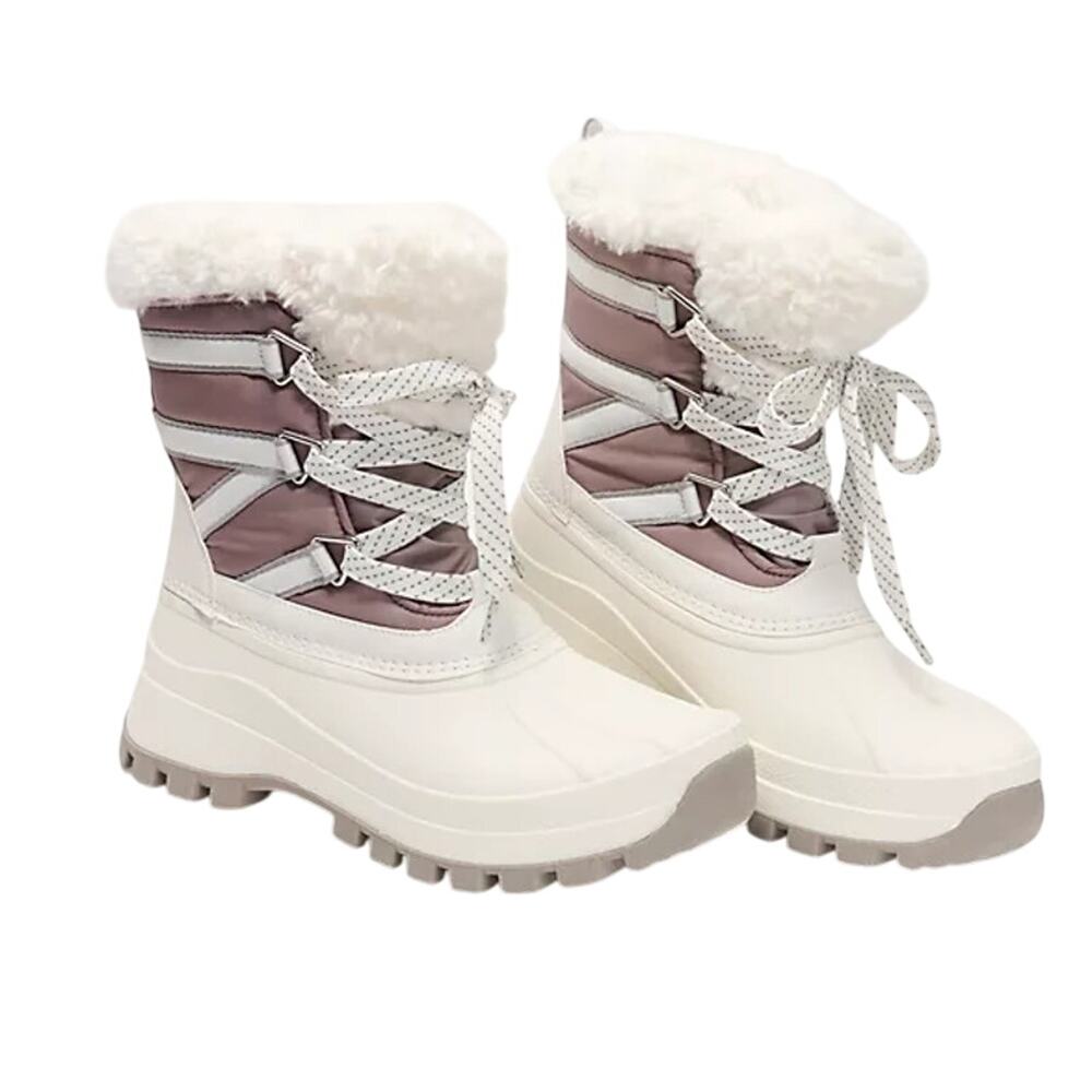 Storm by Cougar Womens Fresno Snow Boots Size 8 EU 38.5 White Waterproof NIB